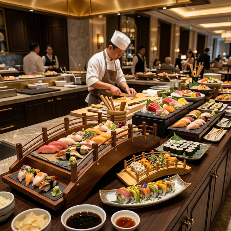 Xian Sushi Open Buffet Catering